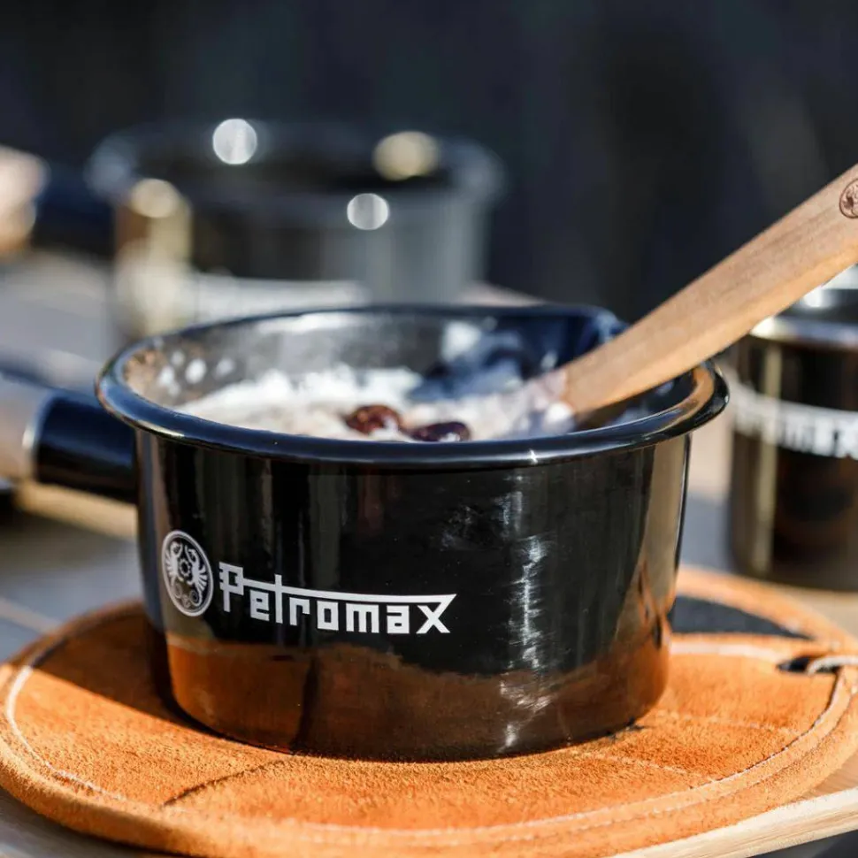 Petromax Enamel Saucepan 0,5 L White
