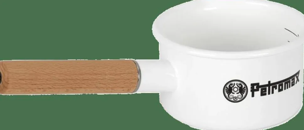 Petromax Enamel Saucepan 0,5 L White