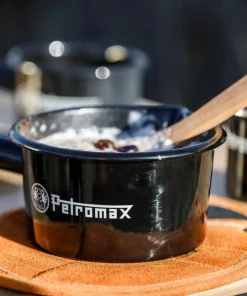 Petromax Enamel Saucepan 0,5 L Black