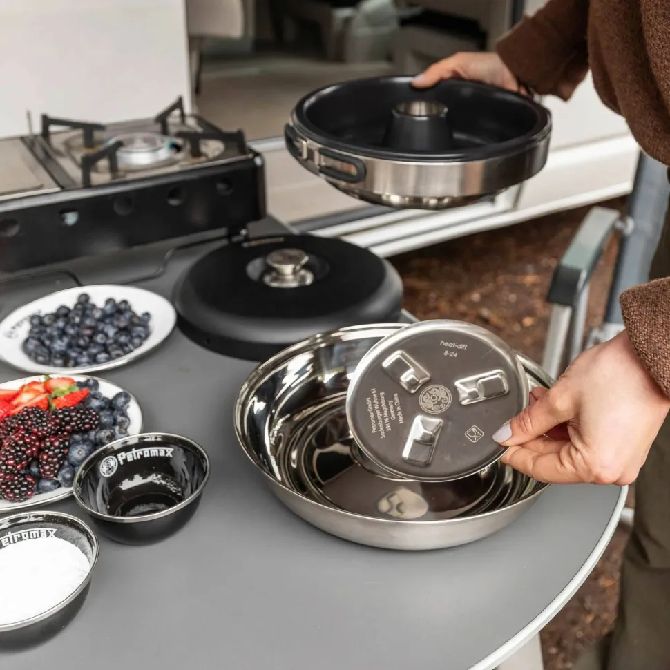 Petromax Heat Diffuser Camping Oven Stainless Steel