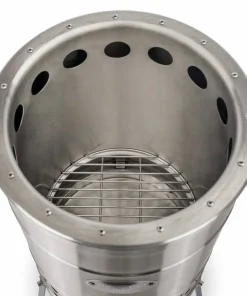 Petromax Pyron Fire Barrel Stainless Steel Hot