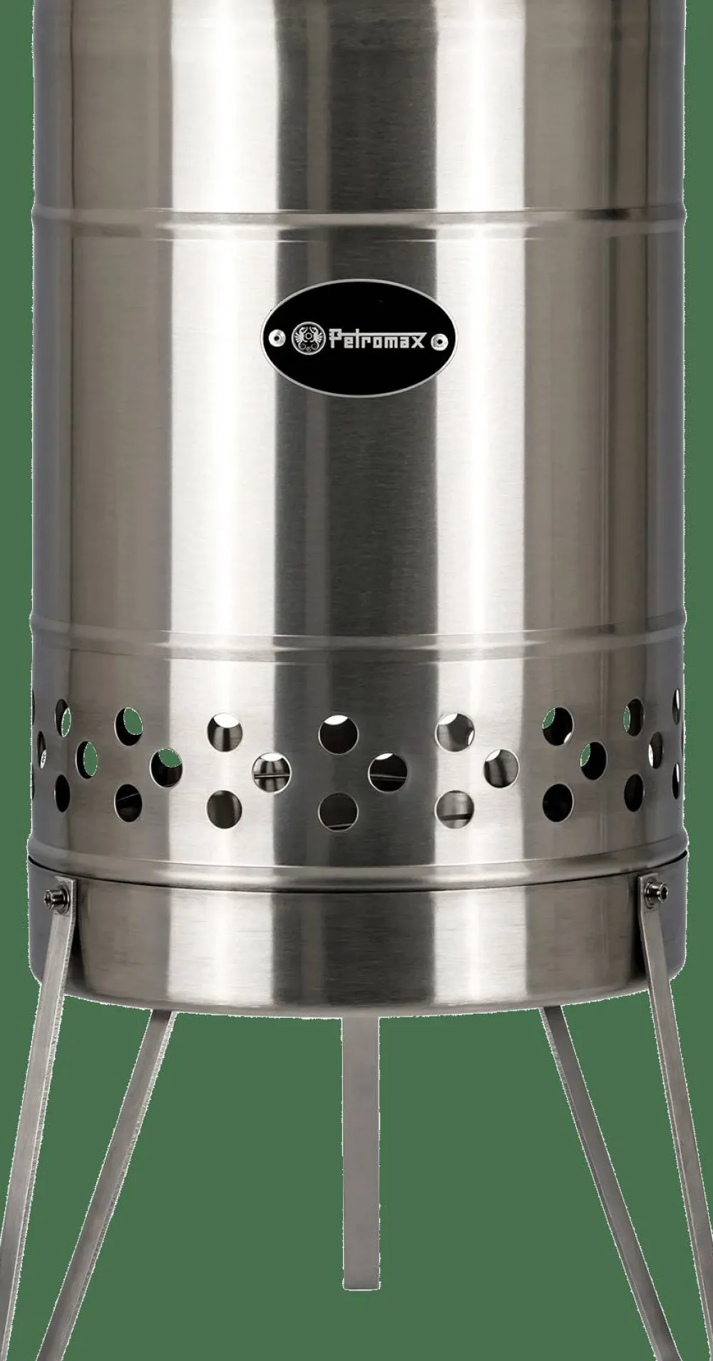 Petromax Pyron Fire Barrel Stainless Steel Hot