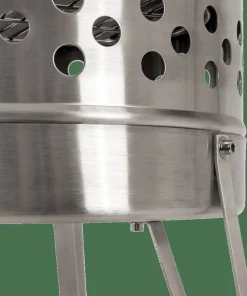 Petromax Pyron Fire Barrel Stainless Steel Hot