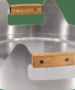 Petromax Pyron Lid With Table Function Stainless Steel