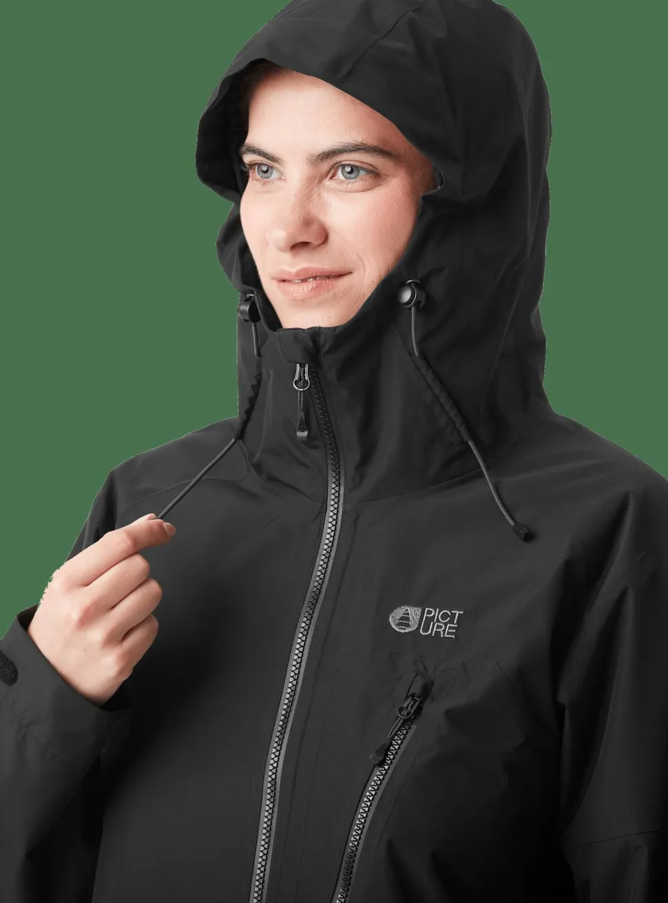 Picture Organic Clothing Women's Abstral+ 2.5-Layer Jacket Black
