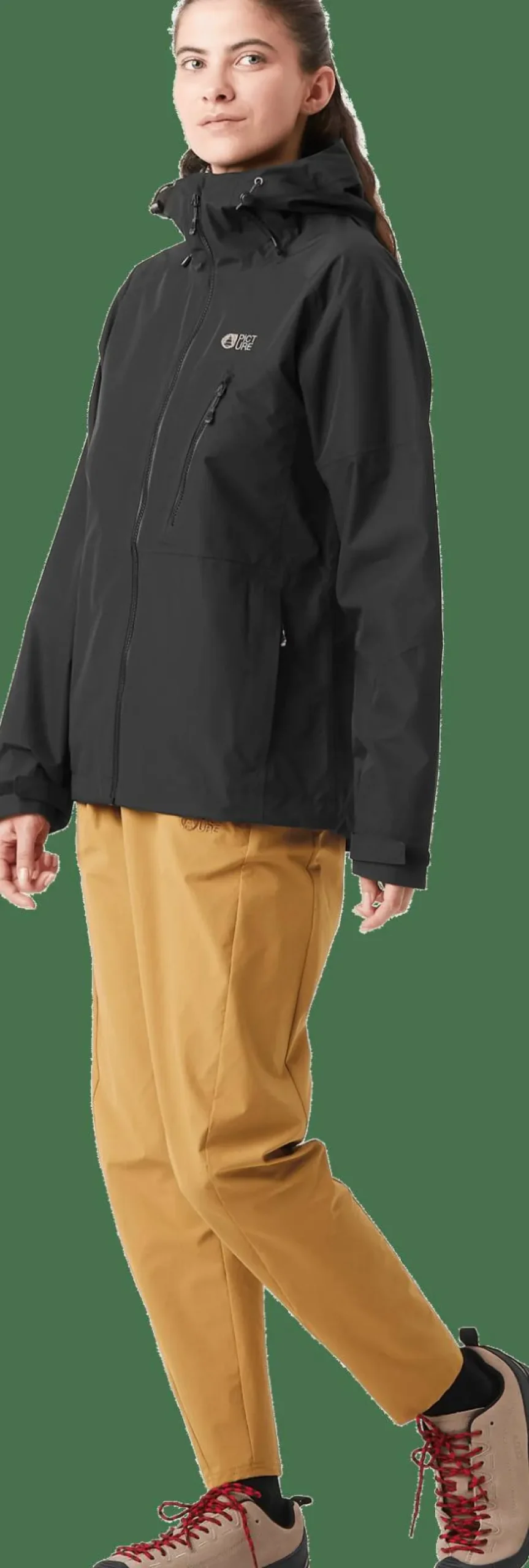 Picture Organic Clothing Women's Abstral+ 2.5-Layer Jacket Black
