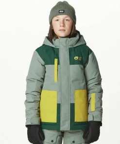 Picture Organic Clothing Olyver Jacket Pdrsa Pine Lwreath Gold Online