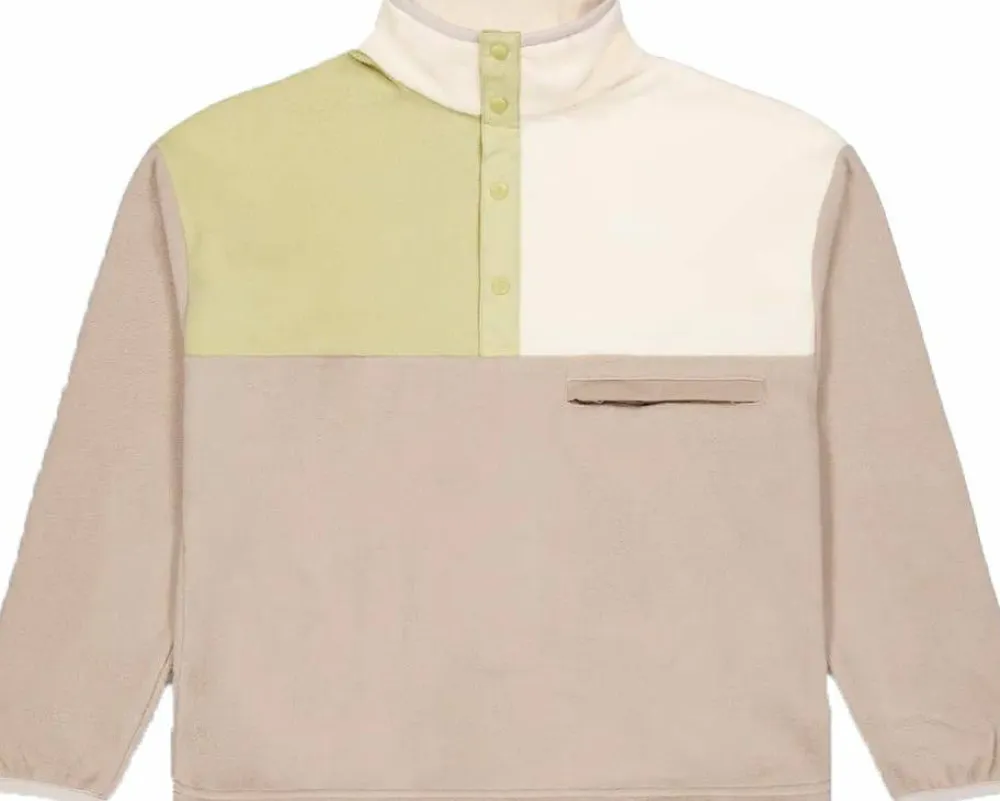Picture Organic Clothing Arcca Women's 1/4 Fleece Roebuck Hemp Vanilla Clearance