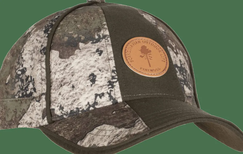 Pinewood Furudal Hunters Waterproof Cap Strata/Moss Green New