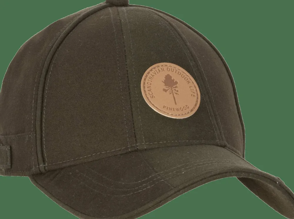 Clearance Furudal Hunters Waterproof Cap Suede Brown/Moss Green Jakt