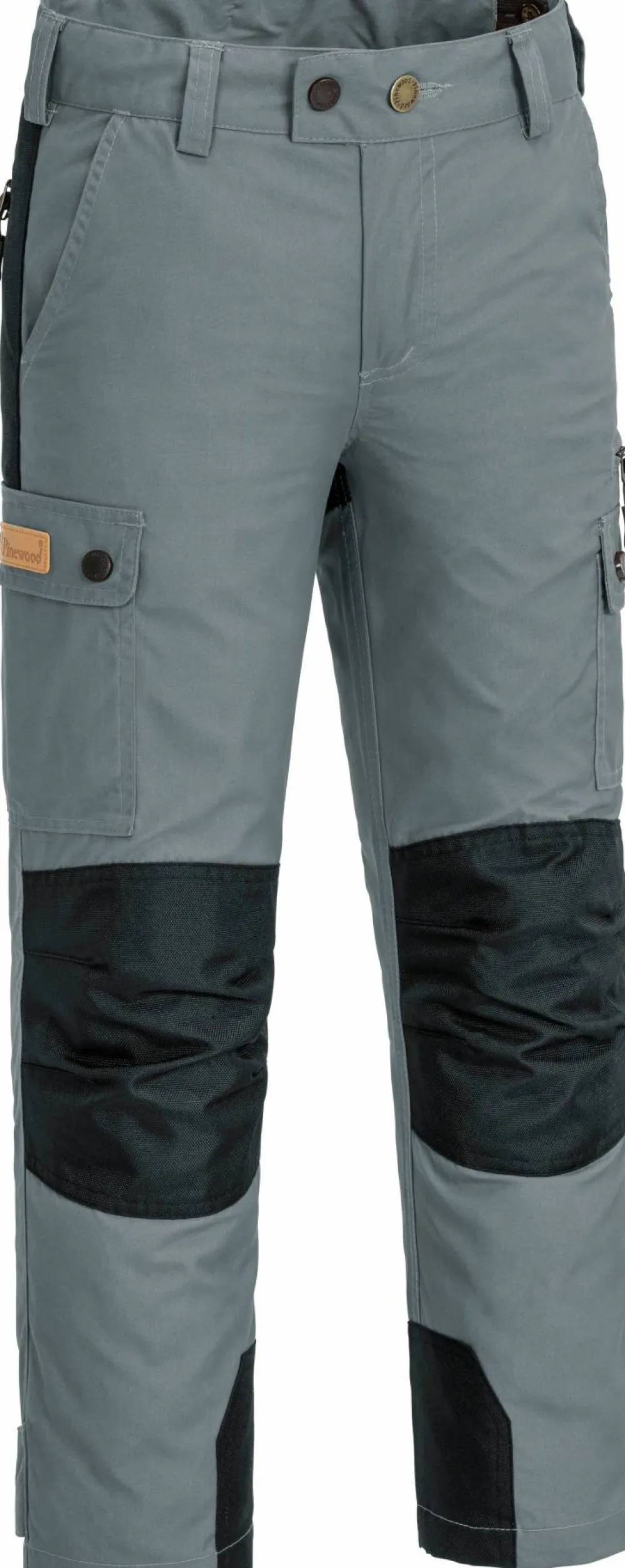 Pinewood Kids' Lappland Trousers Storm Blue/Black Best