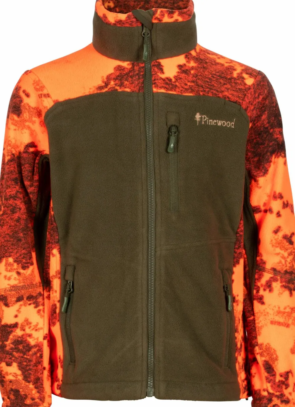 Pinewood Kids' Oviken Fleece AP Strata Blaze/H.Green Discount