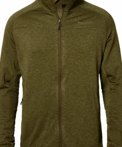 Pinewood Men's Abisko Fleece Jacket Olive Green