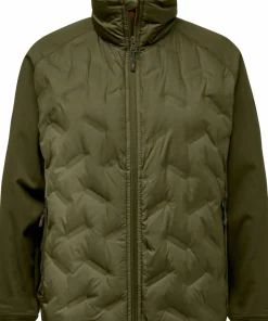 Pinewood Men's Abisko Insulation Hybrid Jacket Olive Green Best