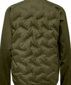 Pinewood Men's Abisko Insulation Hybrid Jacket Olive Green Best