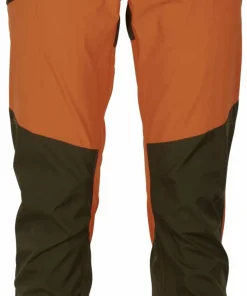 Pinewood Men's Abisko/Brenton Pants Burned Orange/Mossgreen