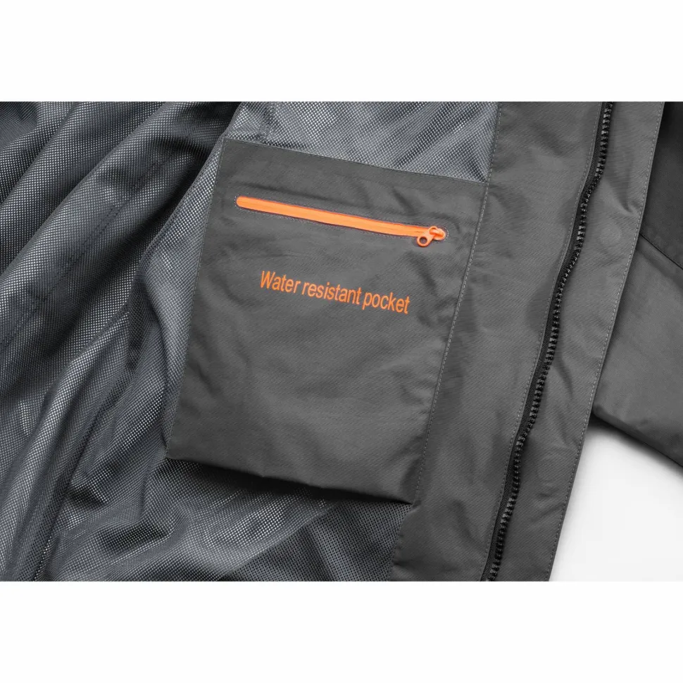 Pinewood Men's Bolmen Fishing Jacket Dark Anthracite/Black