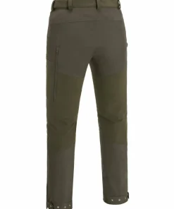 Discount Men's Brenton Trousers Dark Olive/Suede Brown Herrbyxor