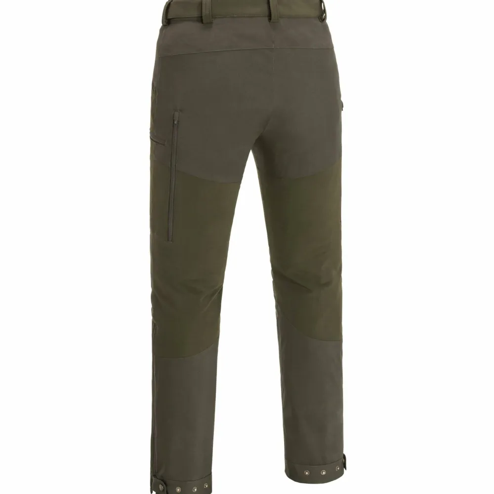 Discount Men's Brenton Trousers Dark Olive/Suede Brown Herrbyxor