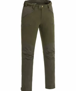 Discount Men's Brenton Trousers Dark Olive/Suede Brown Herrbyxor
