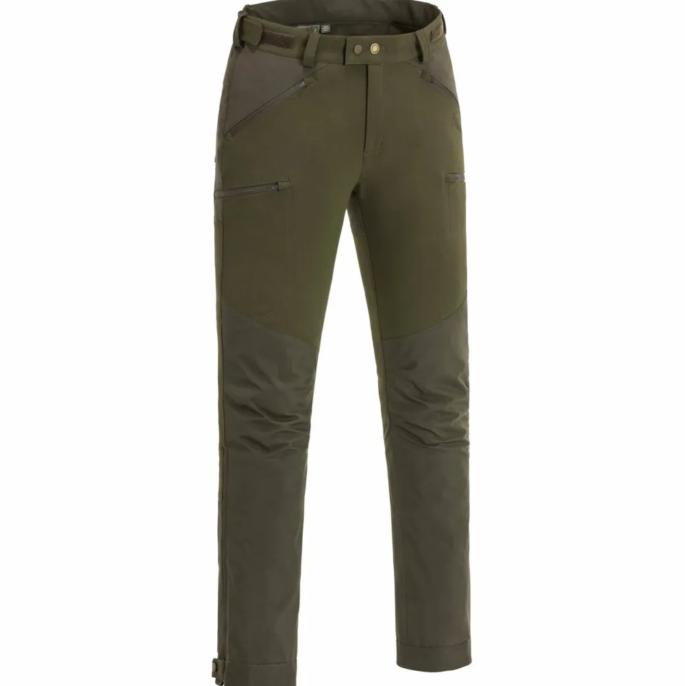Discount Men's Brenton Trousers Dark Olive/Suede Brown Herrbyxor