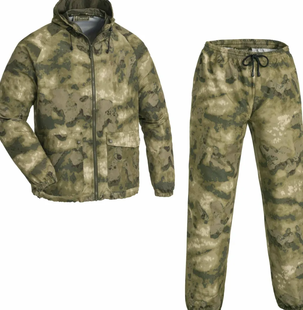 Pinewood Men's Camou Cover Set Moss Camou