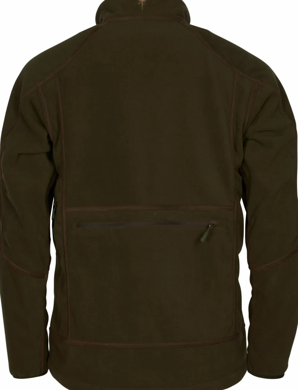Pinewood Men's Furudal Reversible Camou Fleece Jacket Hunting Brown/Strata Blaze Hot