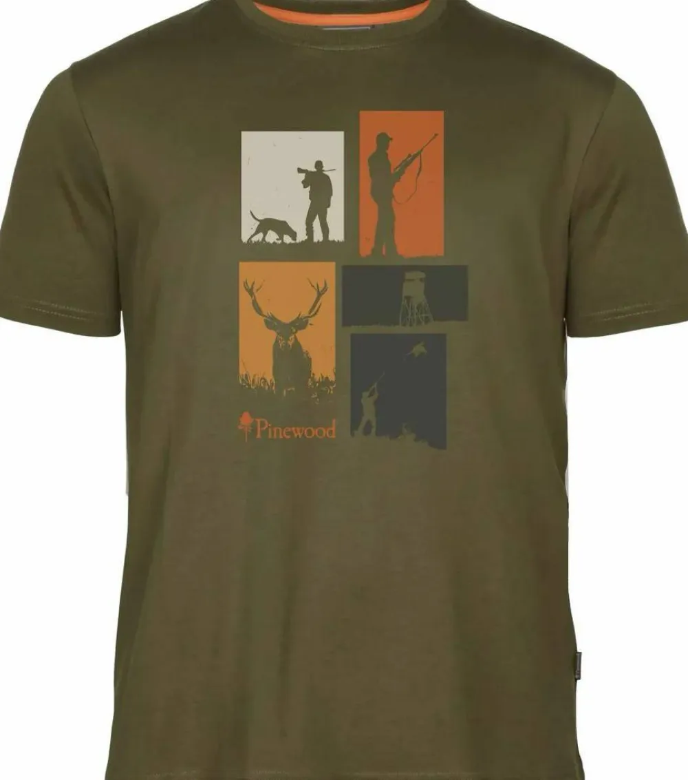 Outlet Men's Hunting T-Shirt Herrtröjor & Skjortor