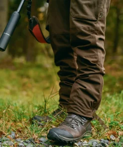 Pinewood Men's Småland Hunters Trousers Suede Brown Best