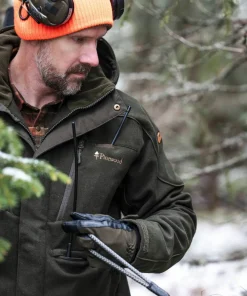Pinewood Men's Småland Reversible Hunters Hat Mossgreen/Orange Online