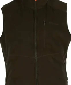 Clearance Men's Småland Reversible Vest Strata Blaze/Huntig Green Västar Herr