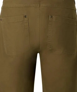 Pinewood Men's Värnamo Vintage Canvas Shorts Olive Brown Best