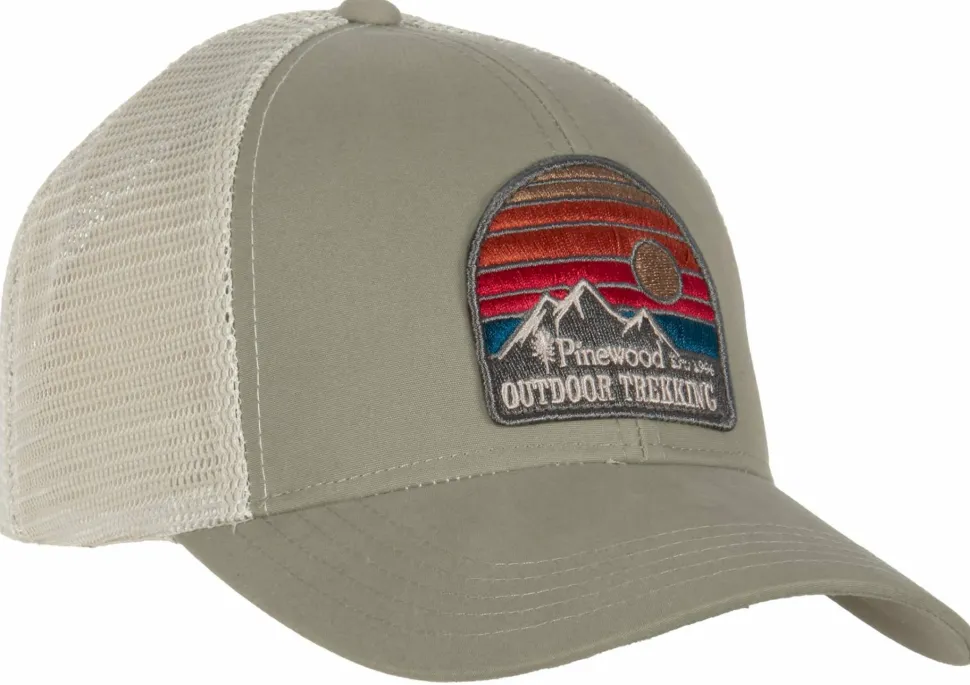 Pinewood Mesh Cap Light Khaki
