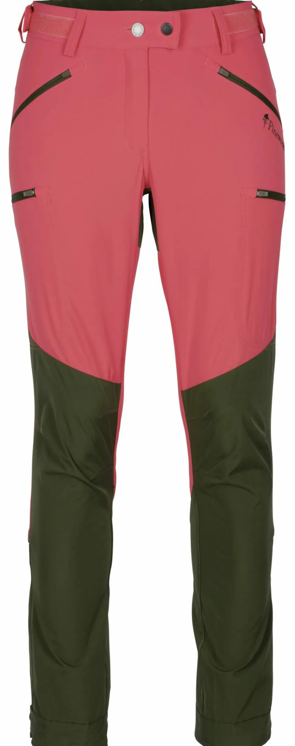 Pinewood Women's Abisko/Brenton Trousers Pink Blush/Mossgreen