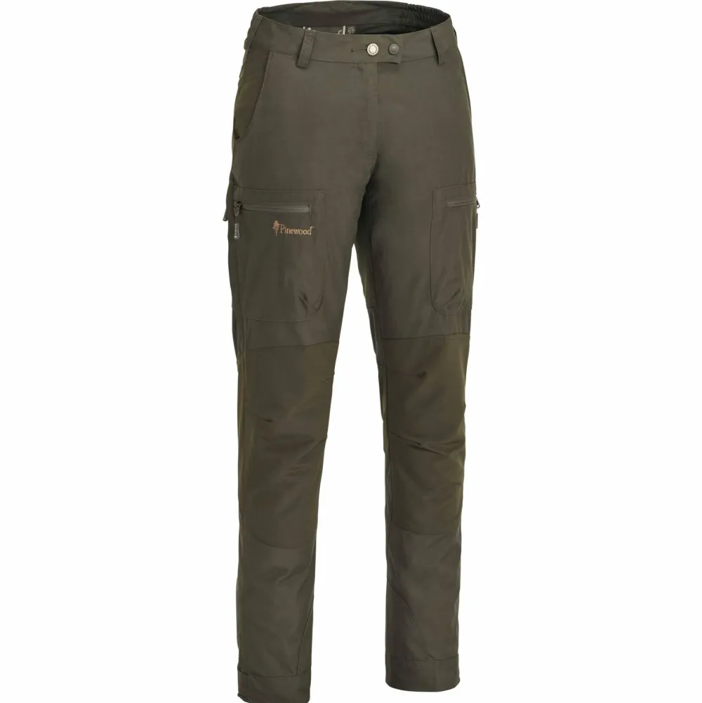 Women's Caribou TC Trousers Dark Olive Dambyxor