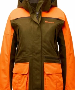 Pinewood Women's Furudal Expert 2L Hunting Jacket Olivegreen/orange
