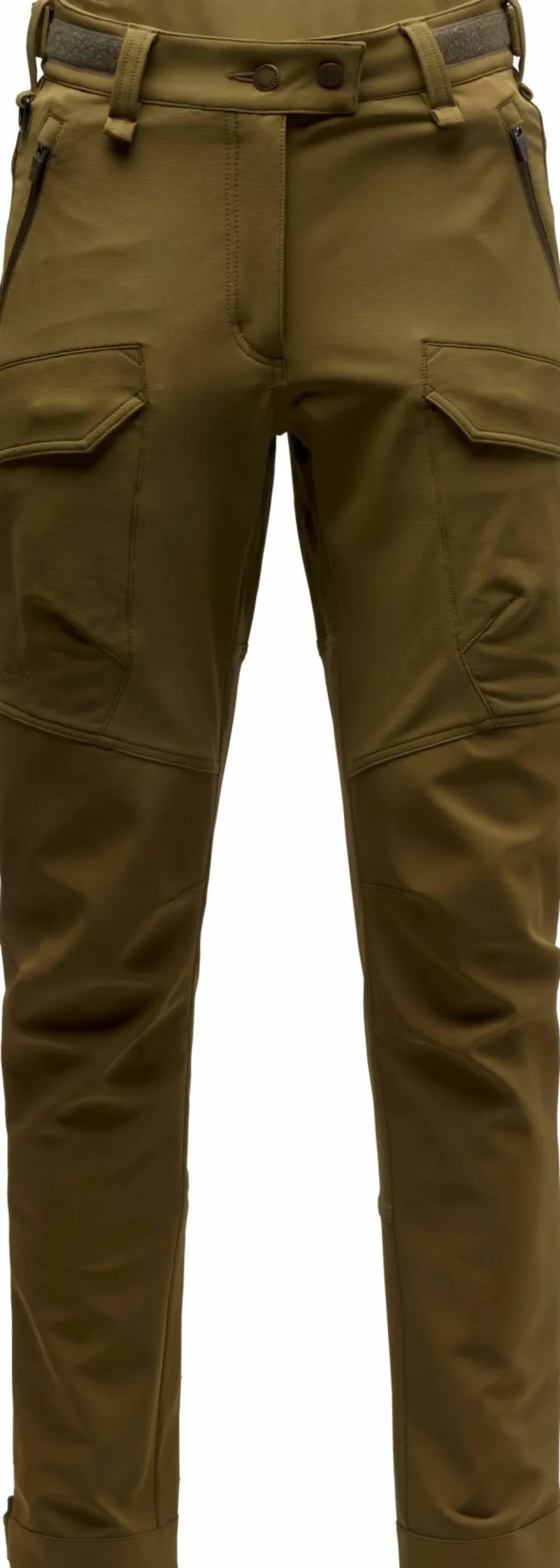 Pinewood Women's Furudal Hunters Hybrid Stretch Trousers Olive Green