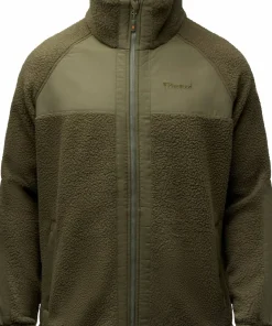 Pinewood Women's Pile Fleece Jacket Moss Green