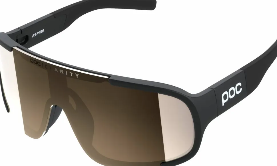 POC Aspire Uranium Black/Clarity Trail/Partly Sunny Silver
