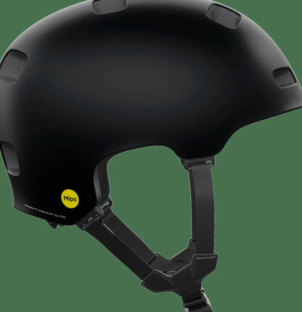 POC Crane Mips Uranium Black Matt