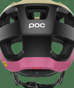 POC Cularis MTB Helmet Olivine Green Matt/Thulite Pink Mat