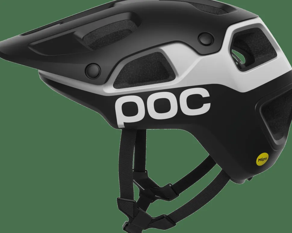 POC Cularis Pure MTB Helmet Uranium Black Matt/Hydrogen White