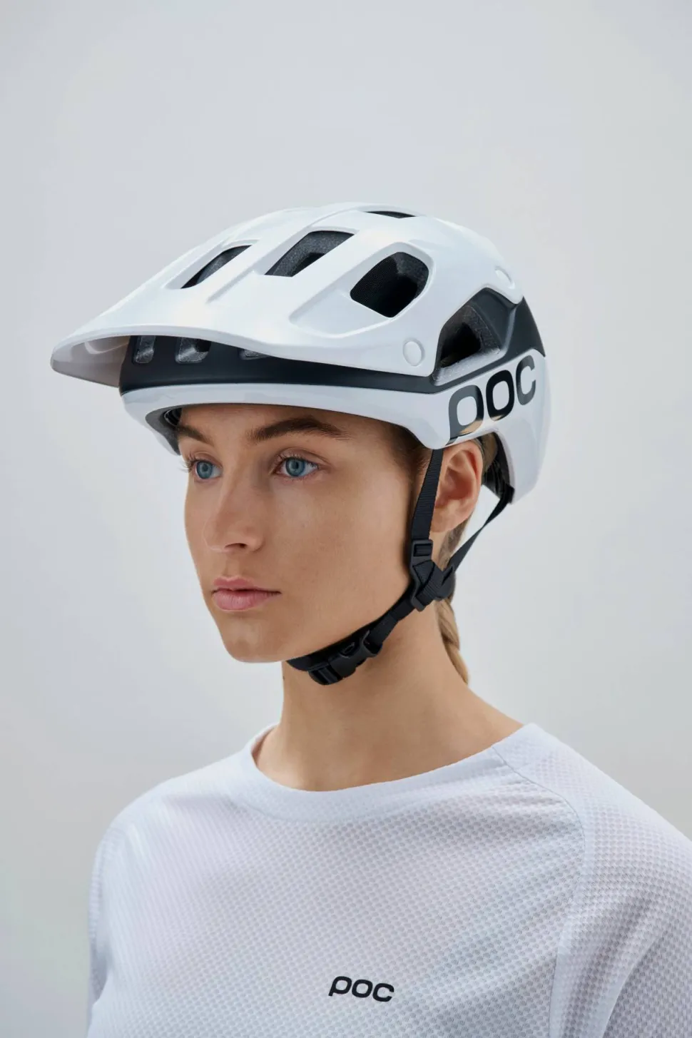 POC Cularis Pure MTB Helmet Hydrogen White/Uranium Black Matt