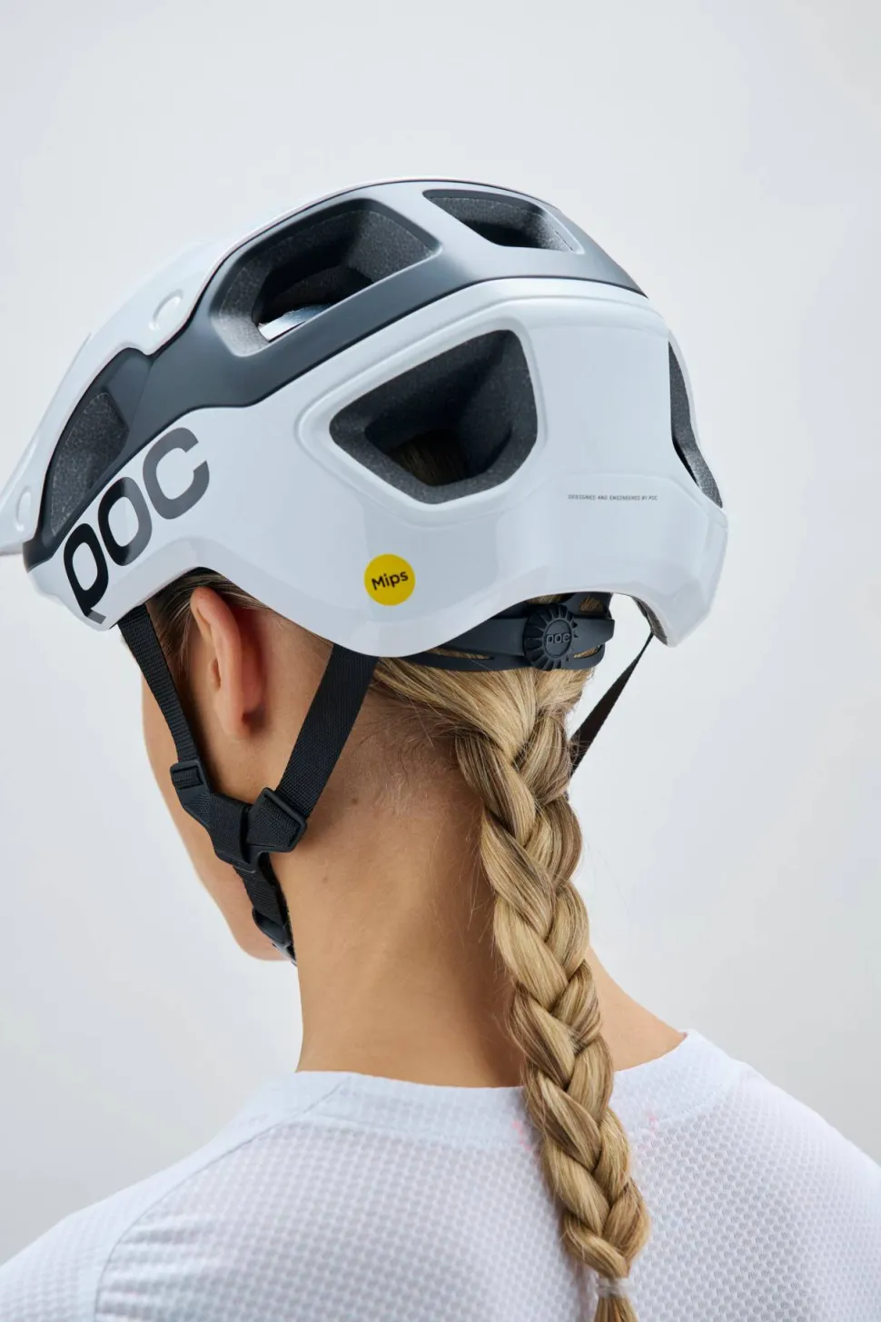 POC Cularis Pure MTB Helmet Hydrogen White/Uranium Black Matt