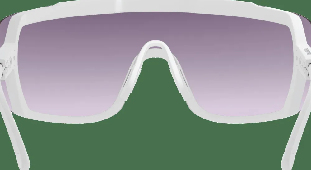 POC Devour Mid Bike Sunglasses Hydrogen White/Clarity Road/Sunny Silver Hot
