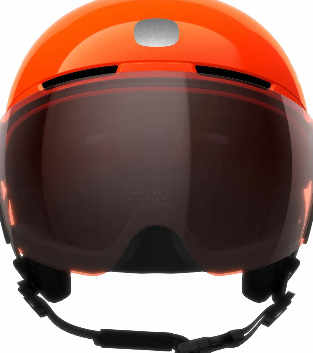 Clearance Kids' ito Obex Visor Fluorescent Orange/Clarity ito/Partly Sunny/Light Orange Snowboard