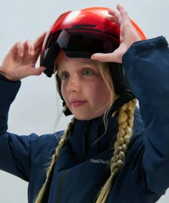 Clearance Kids' ito Obex Visor Fluorescent Orange/Clarity ito/Partly Sunny/Light Orange Snowboard