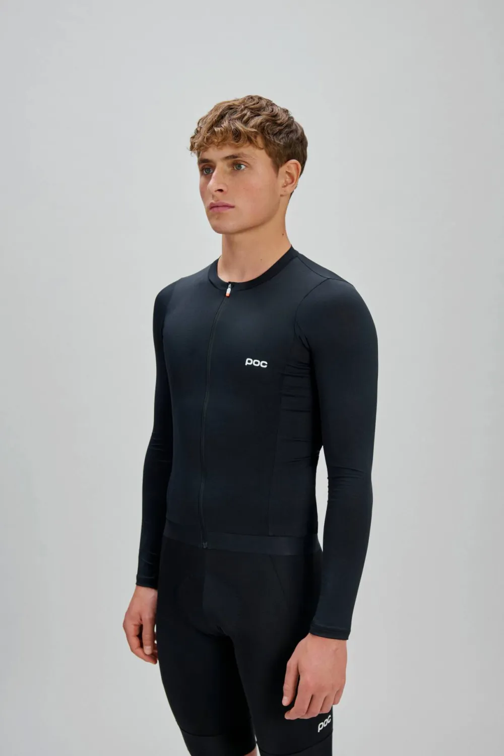 POC Men's Cadence Long Sleeve Cycling Jersey Uranium Black Outlet