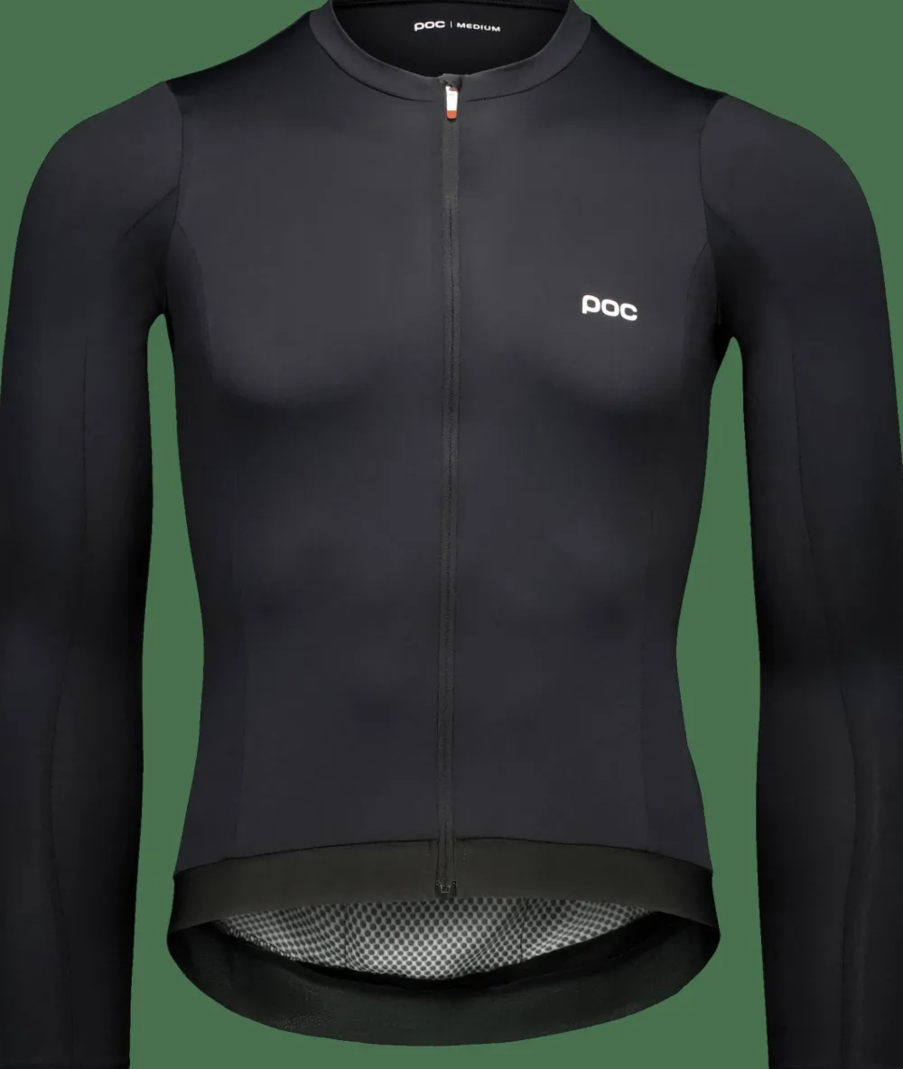 POC Men's Cadence Long Sleeve Cycling Jersey Uranium Black Outlet