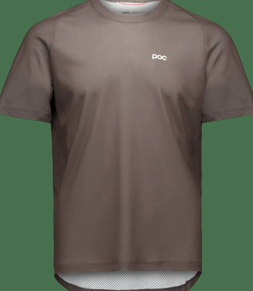 POC Men's Motion Air Short Sleeve MTB Jersey Sylvanite Grey Discount